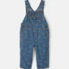 Baby Logo Denim Overalls - Light Wash