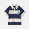 Toddler Boy PAW Patrol® Striped Polo Shirt - Navy Blue/Cream