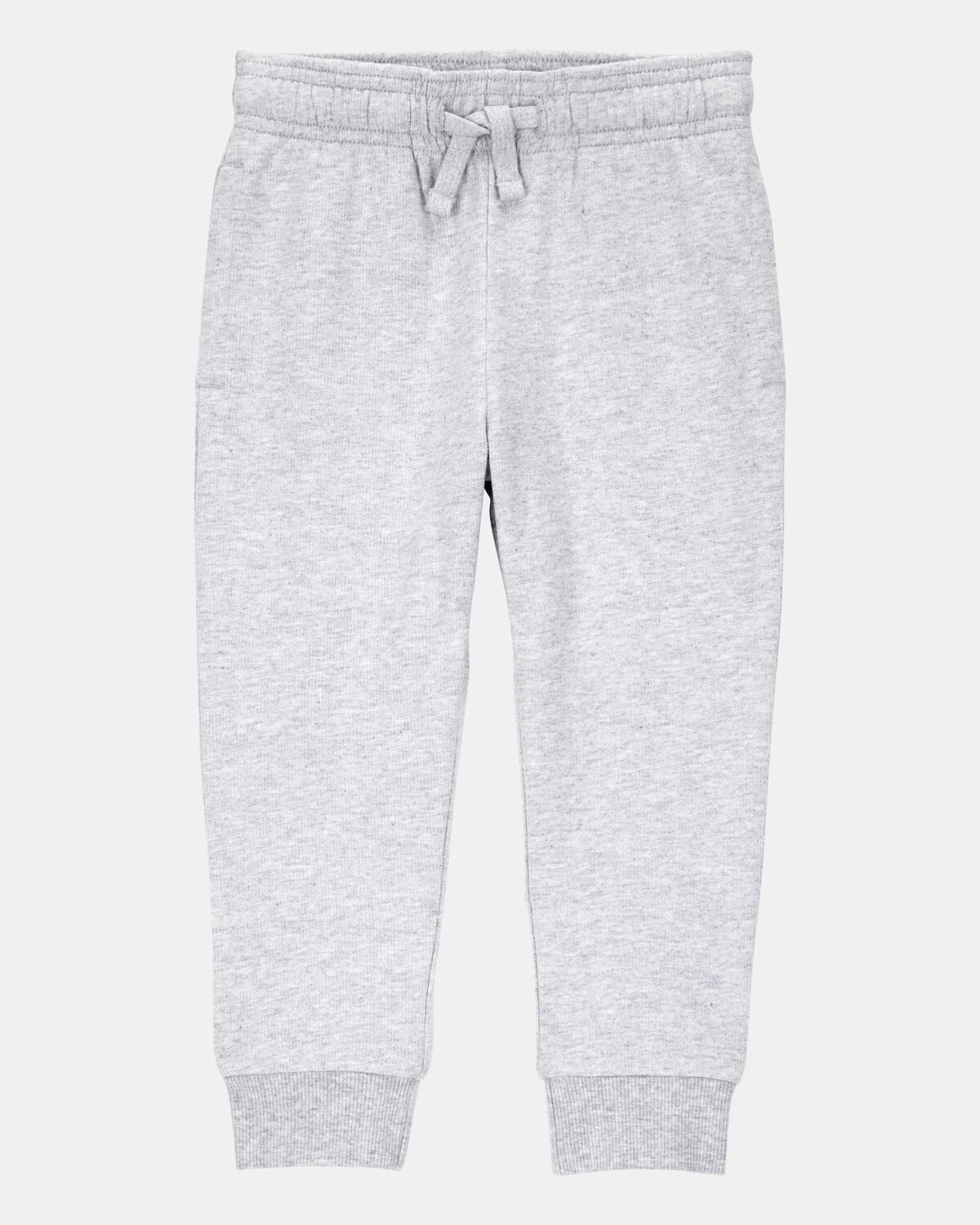Baby Boy Pull-On Drawstring Joggers - Grey