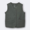 Toddler Girl Quilted Vest - Olive 4 Toddler Girl Quilted Vest - Olive