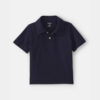 Toddler Boy Uniform Piqué Polo Shirt - Navy 6 Toddler Boy Uniform Piqué Polo Shirt - Navy
