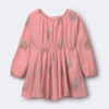 Toddler Girl Avenue Twirl™ Ruffle Dress in Popcorn Print - Light Pink