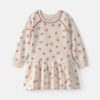 Toddler Girl Disney© Long-Sleeve Dress - Cream