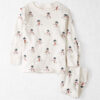 Baby 2-Piece Organic Cotton Pajamas in Snowman Print