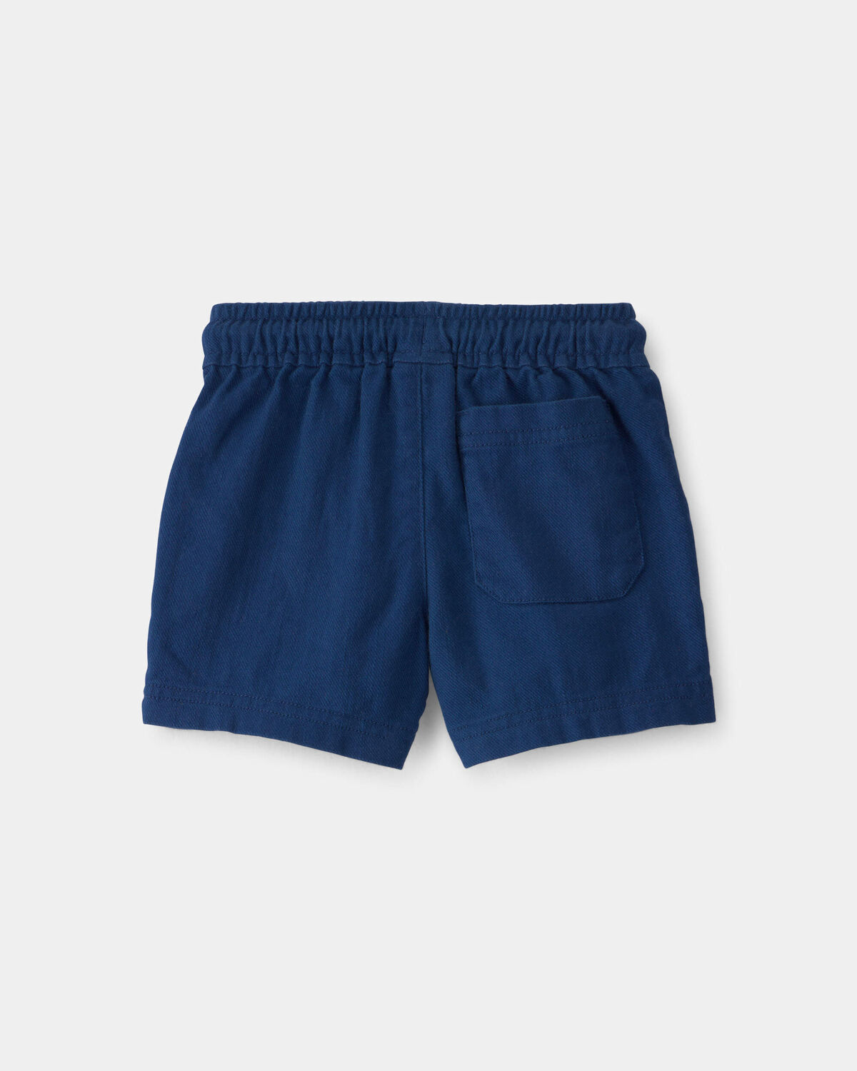 Baby Boy Twill Shorts - Blue