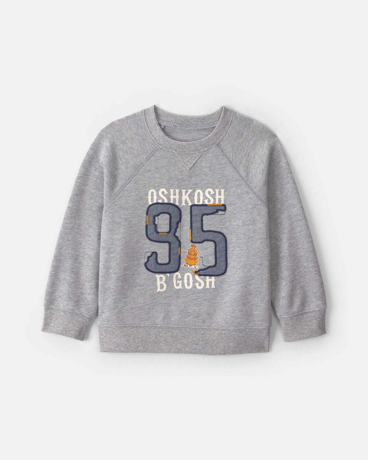 Toddler Boy 'OshKosh' French Terry Pullover Sweatshirt - Grey 1 Toddler Boy 'OshKosh' French Terry Pullover Sweatshirt - Grey