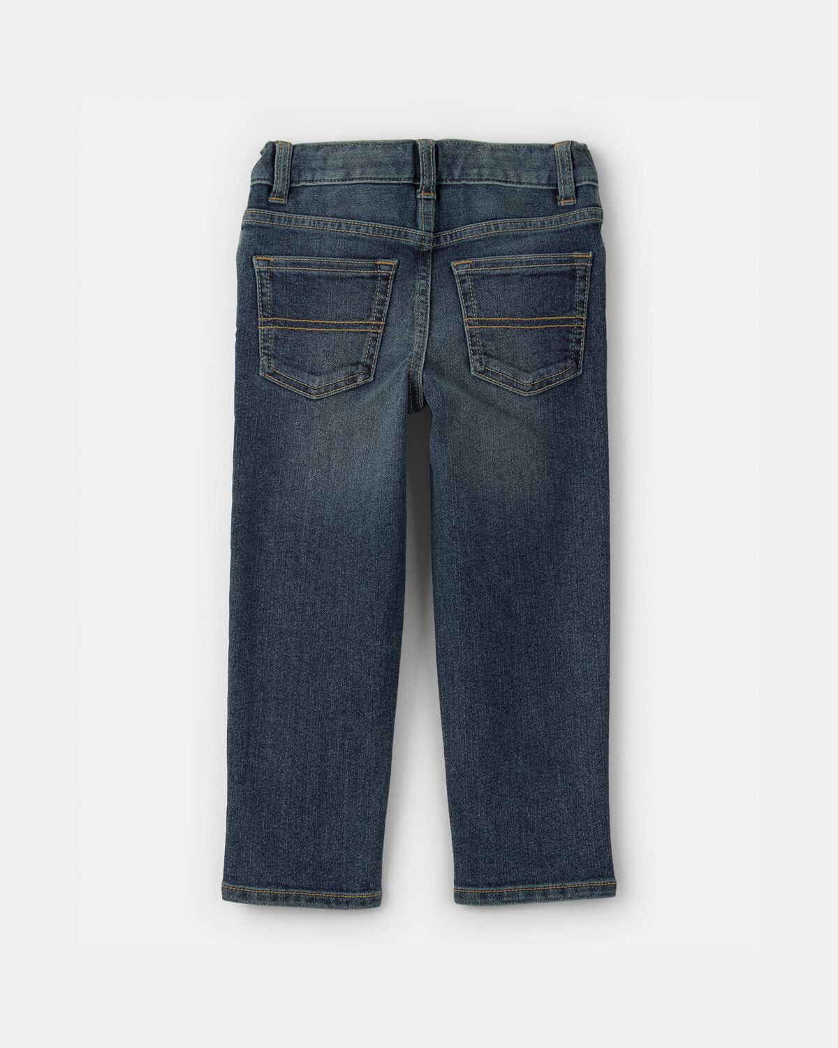 Toddler Neutral Faded Dark Wash Straight-Leg Jeans 2 Toddler Neutral Faded Dark Wash Straight-Leg Jeans