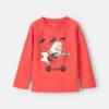Toddler Boy Ghost Scooter Long-Sleeve Graphic Tee - Orange 6 Toddler Boy Ghost Scooter Long-Sleeve Graphic Tee - Orange
