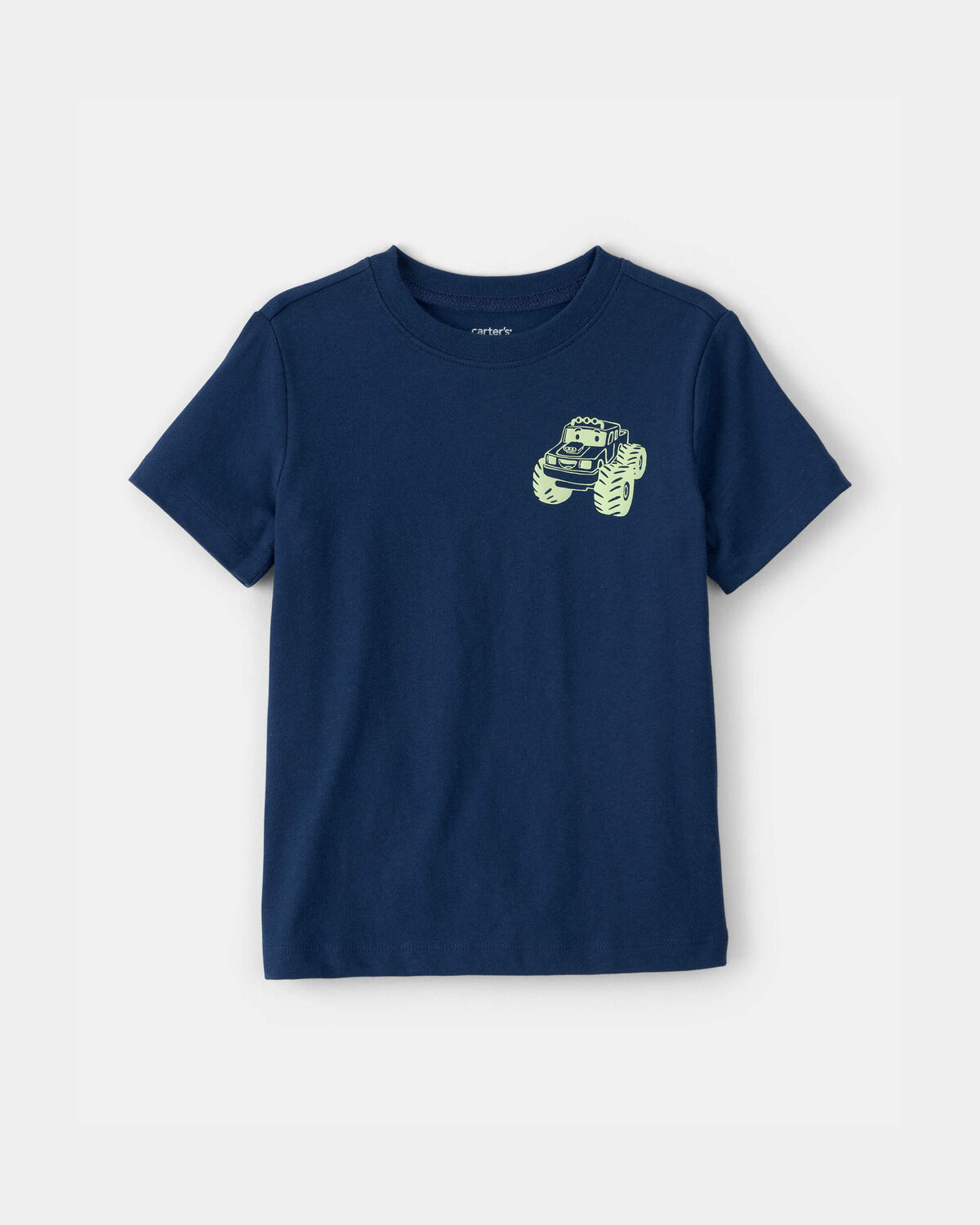 Toddler Boy Monster Truck Graphic Tee - Blue 1 Toddler Boy Monster Truck Graphic Tee - Blue
