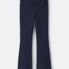 Girls Uniform Ponte Flare Pants - Navy