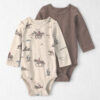 Baby Boy 2-Pack Organic Cotton Bodysuits 11 Baby Boy 2-Pack Organic Cotton Bodysuits