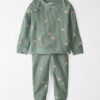 Toddler 2-Piece Organic Cotton Waffle Knit Top & Pant Set