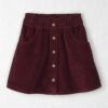 Girls Organic Cotton Corduroy Skirt
