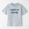 Kids Organic Cotton 'Force of Nature' Tee in Stripes