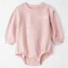 Baby Girl Organic Cotton Lil Sis Bubble