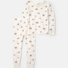 Toddler 2-Piece Dog PurelySoft™ Snug Fit Pajama Set - Cream