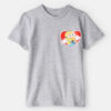Boys Valentine's Day Minions Short-Sleeve Graphic Tee - Grey