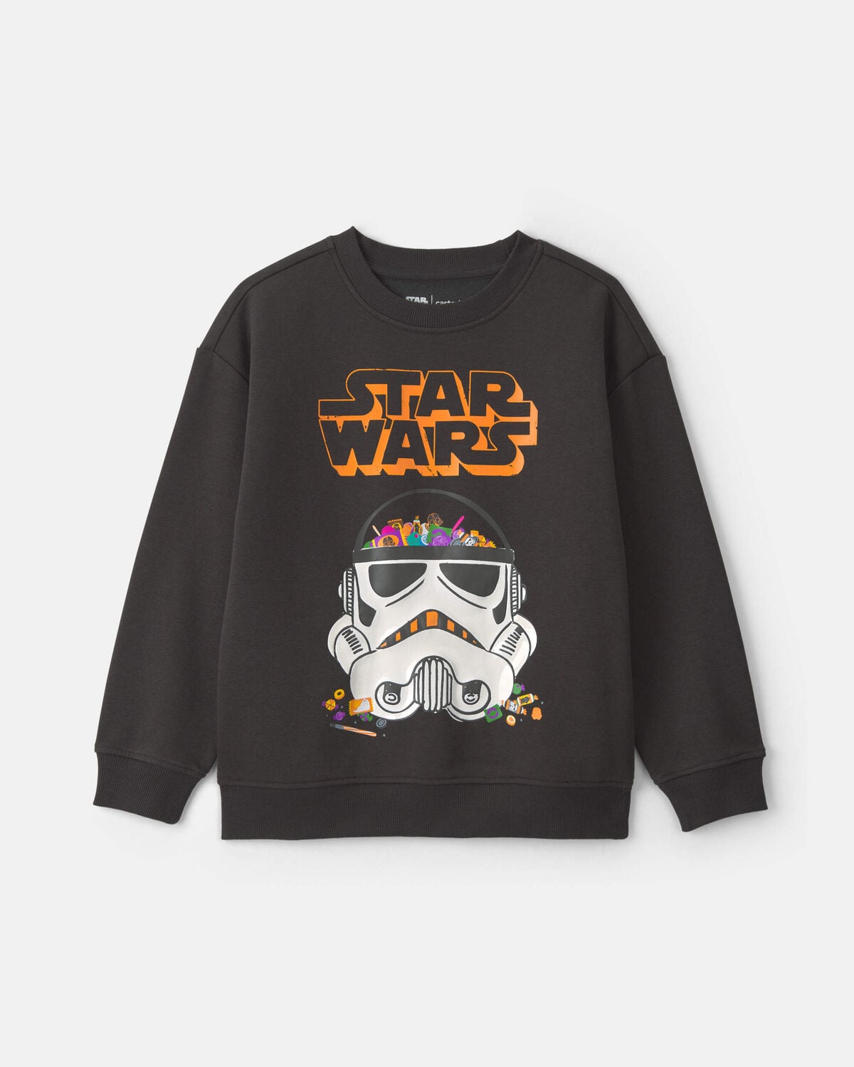 Boys Star Wars Halloween Pullover Sweatshirt - Black 1 Boys Star Wars Halloween Pullover Sweatshirt - Black
