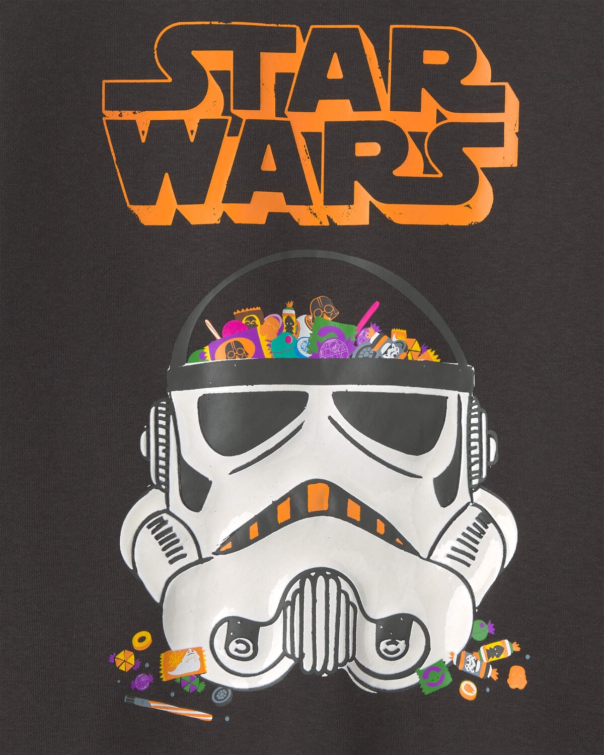 Boys Star Wars Halloween Pullover Sweatshirt - Black 2 Boys Star Wars Halloween Pullover Sweatshirt - Black