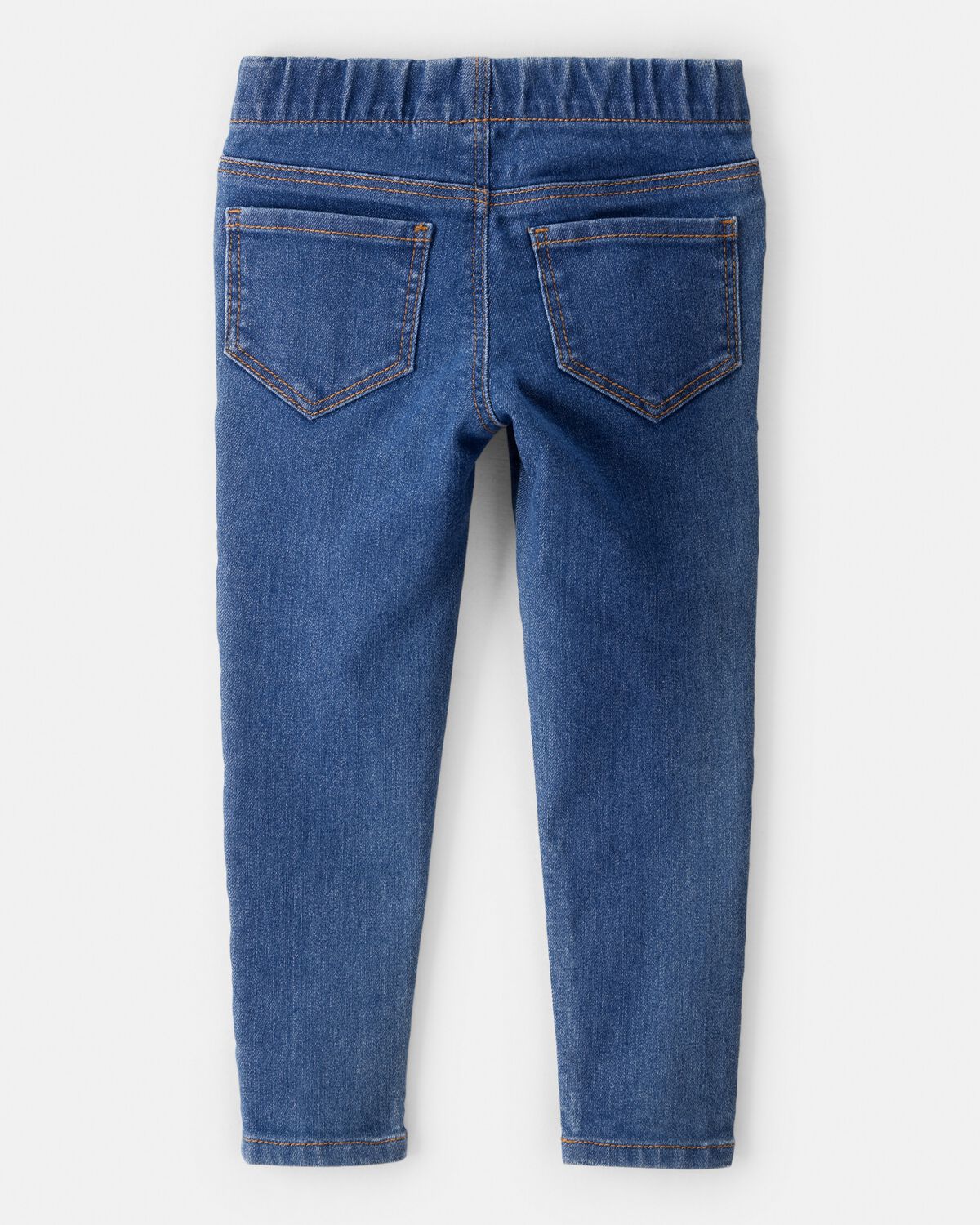 Toddler Girl Dark Wash Elastic-Waist Jeggings 2 Toddler Girl Dark Wash Elastic-Waist Jeggings