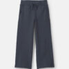 Girls Fleece Wide-Leg Active Pants - Navy Blue 4 Girls Fleece Wide-Leg Active Pants - Navy Blue