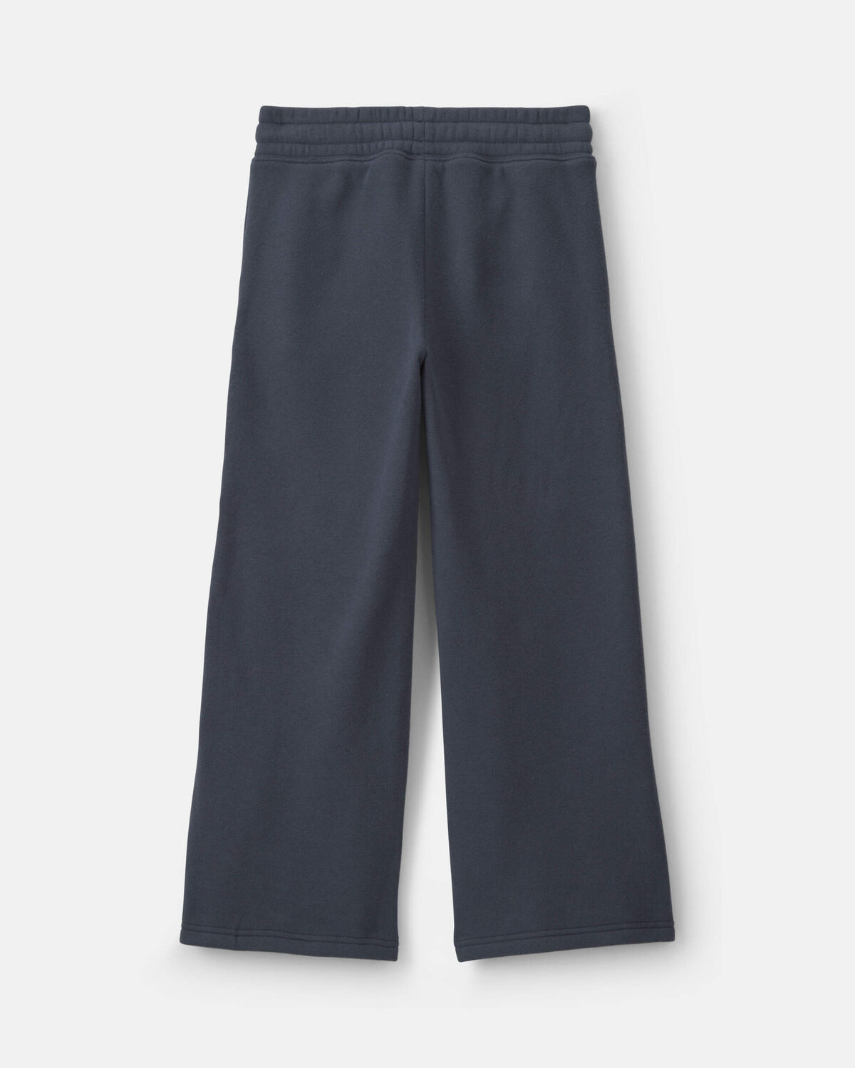 Girls Fleece Wide-Leg Active Pants - Navy Blue 2 Girls Fleece Wide-Leg Active Pants - Navy Blue