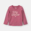 Toddler Girl 'Big Sister' Long-Sleeve Graphic Tee - Pink