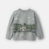Boys 'Field Companion' Dog French Terry Pullover Sweatshirt - Grey