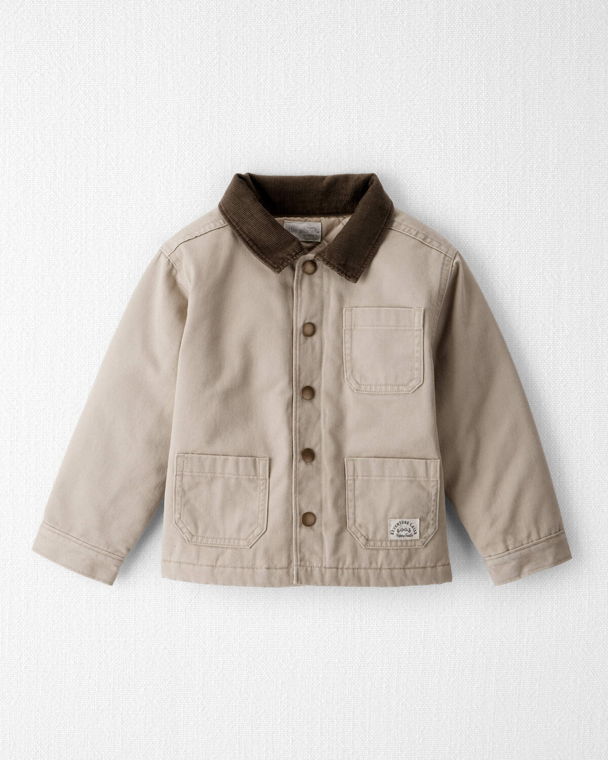 Toddler Organic Cotton Twill Barn Jacket 1 Toddler Organic Cotton Twill Barn Jacket