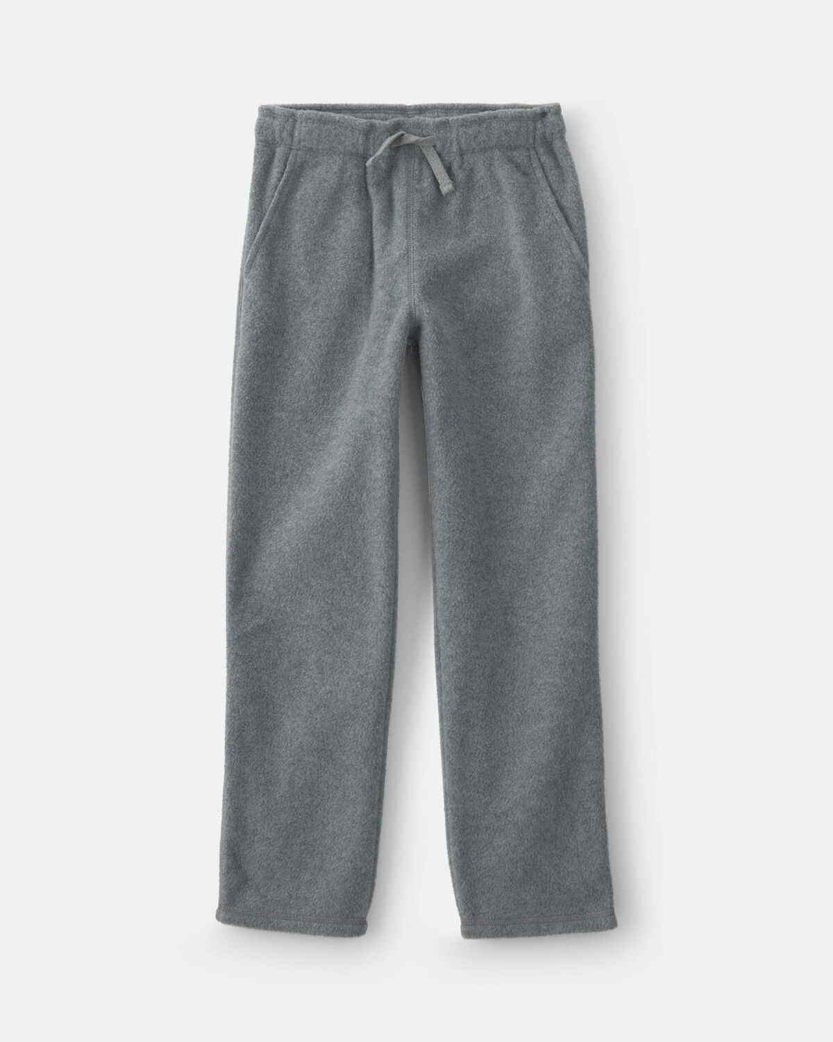 Boys Fleece Wide-Leg Pants - Grey 1 Boys Fleece Wide-Leg Pants - Grey