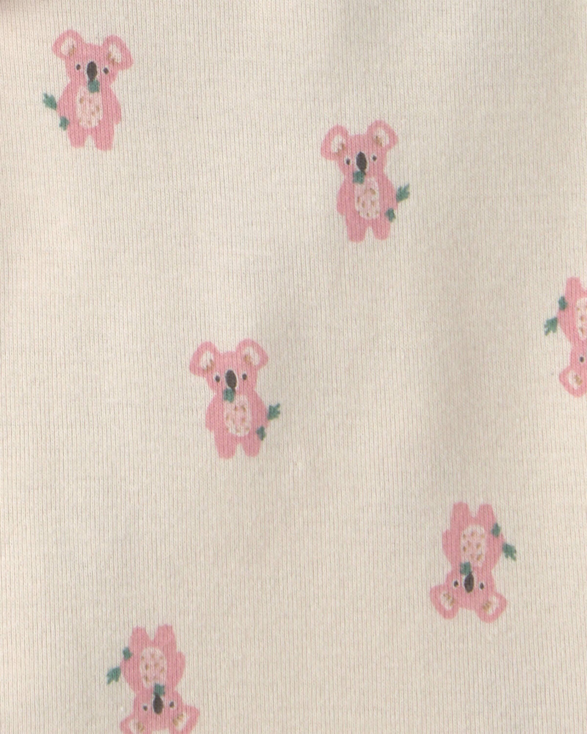 Baby Girl 5-Pack Bunny Multipack Bodysuits - Pink/Ivory 2 Baby Girl 5-Pack Bunny Multipack Bodysuits - Pink/Ivory