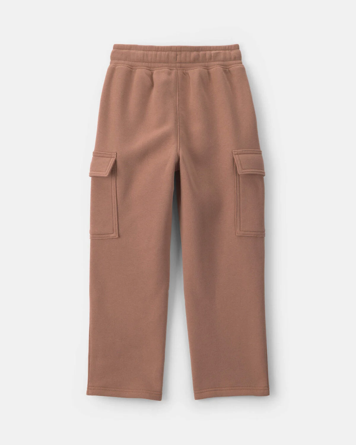 Boys Fleece Cargo Pants - Tan