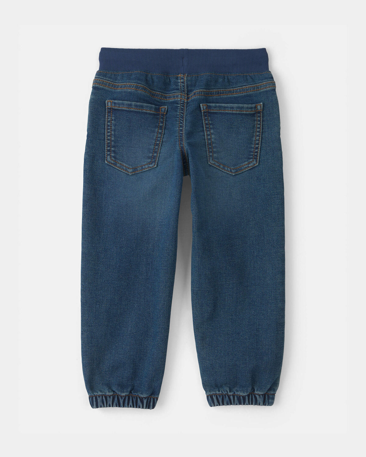 Toddler Boy Denim Jogger - Dark Wash 2 Toddler Boy Denim Jogger - Dark Wash