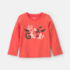 Toddler Girl 'Hey Ghoul' Halloween Long-Sleeve Graphic Tee - Orange