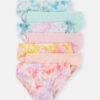 Girls 7-Pack Print Hipster Underwear - Pink/Blue 7 Girls 7-Pack Print Hipster Underwear - Pink/Blue