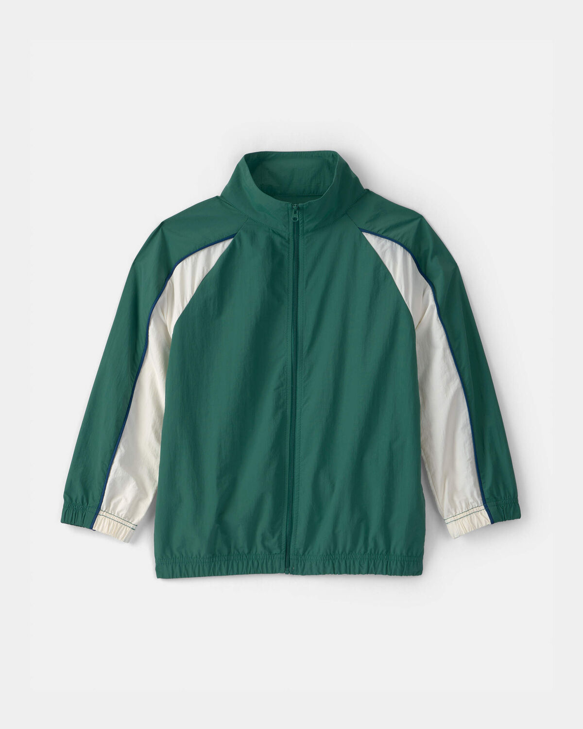 Boys Colorblock Active Windbreaker - Green