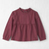 Toddler Girl Organic Cotton Peplum Top