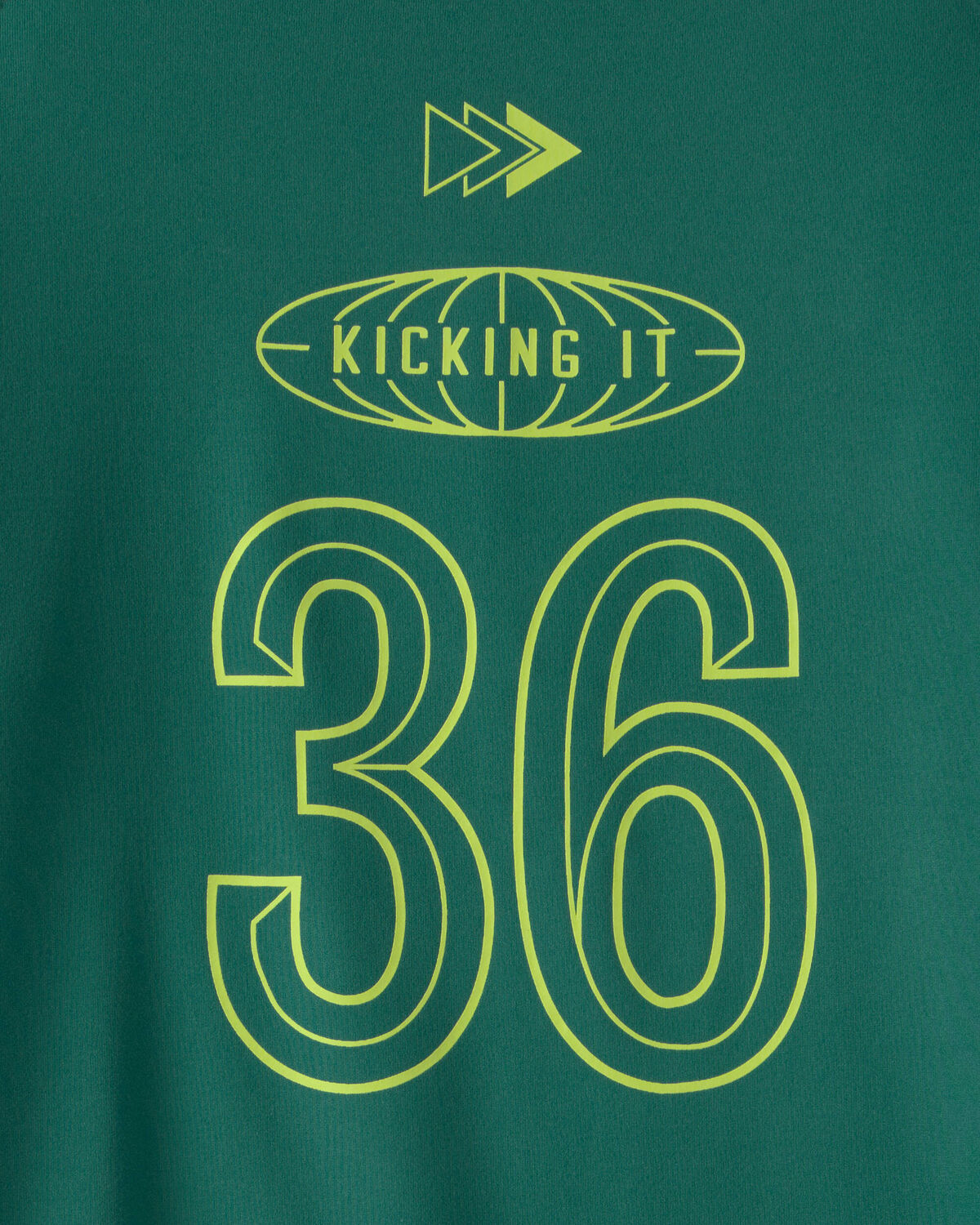 Boys 'Kicking It' Active Graphic Tee - Green 2 Boys 'Kicking It' Active Graphic Tee - Green