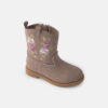 Toddler Girl Floral Cowboy Boots - Brown 5 Toddler Girl Floral Cowboy Boots - Brown