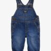 Baby Stretch Denim Classic Overalls - Dark Wash