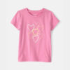 Toddler Girl Heart Graphic Tee - Pink