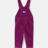 Toddler Girl Corduroy Overalls - Purple