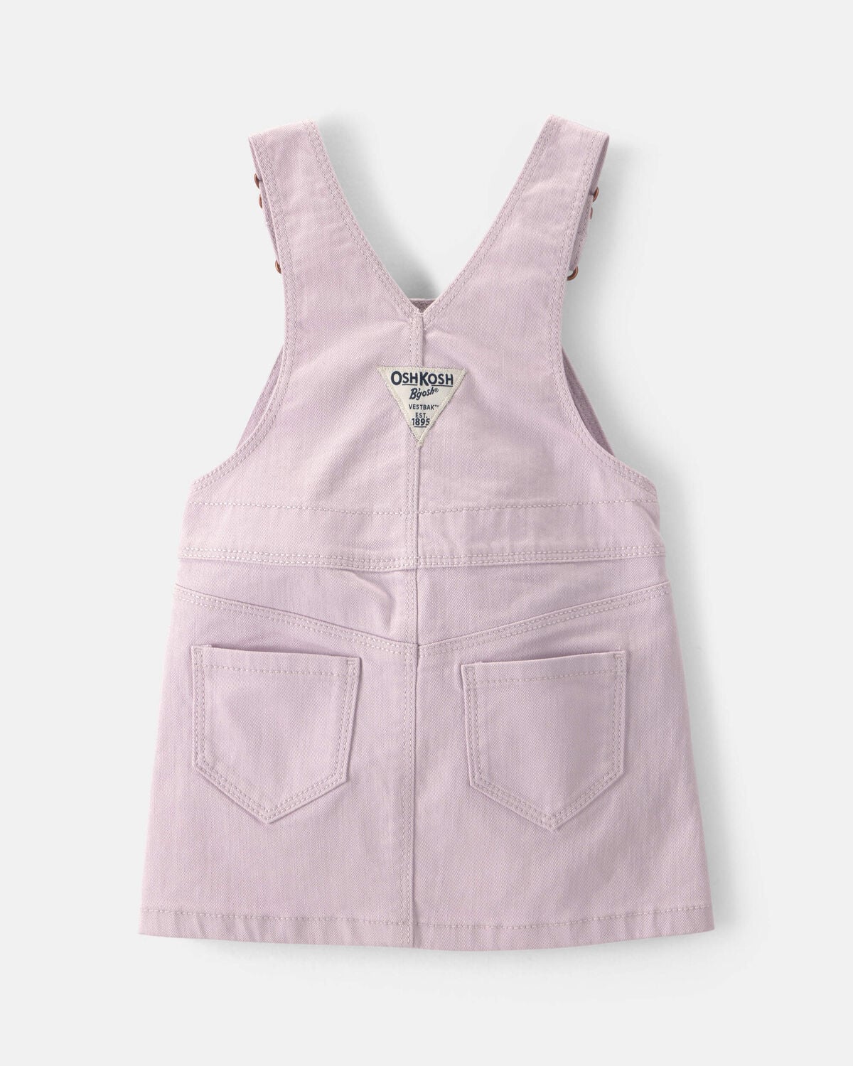 Baby Girl Twill Skirtall - Purple
