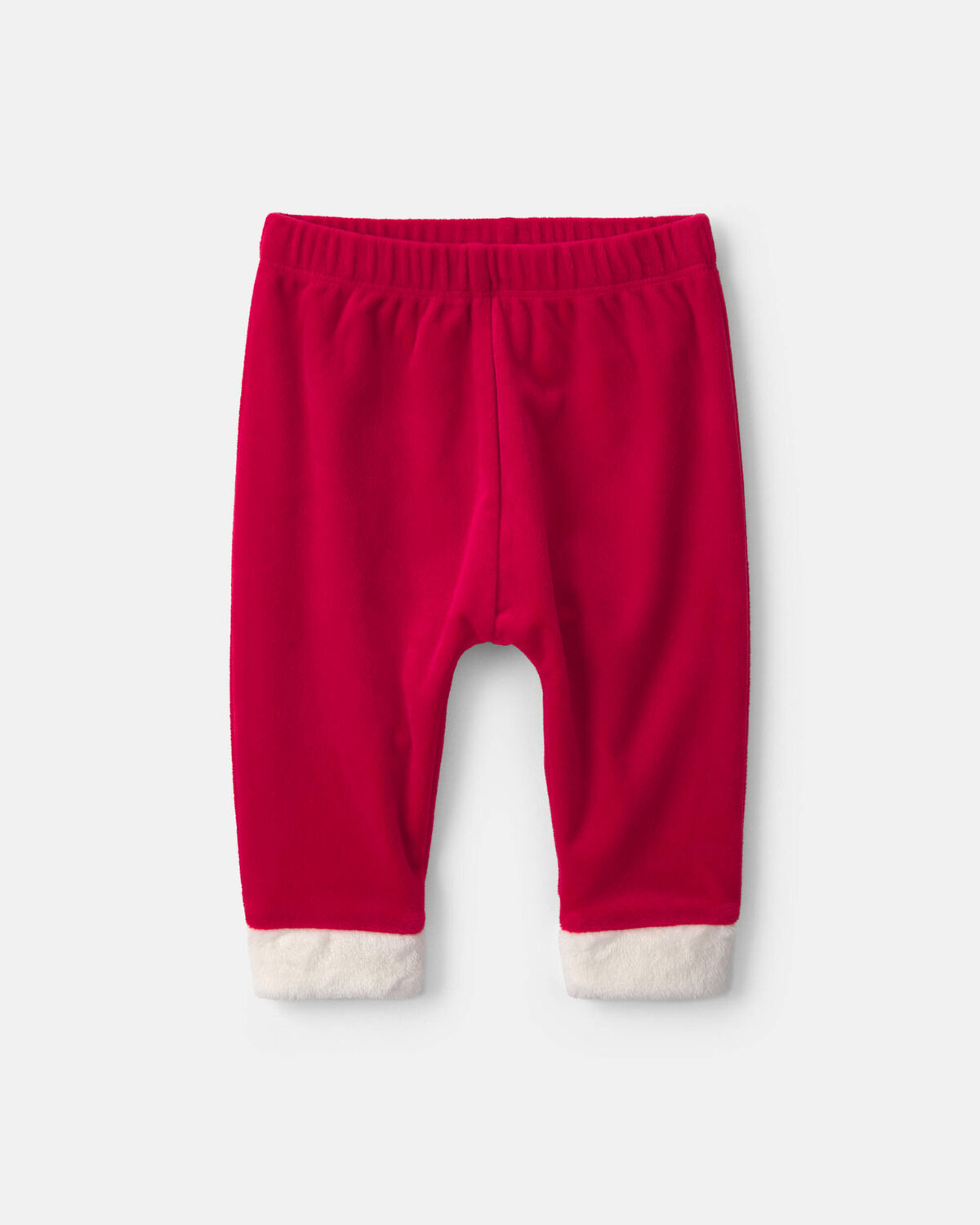 Baby 2-Piece Santa Long-Sleeve Top & Pant Set - Red 2 Baby 2-Piece Santa Long-Sleeve Top & Pant Set - Red