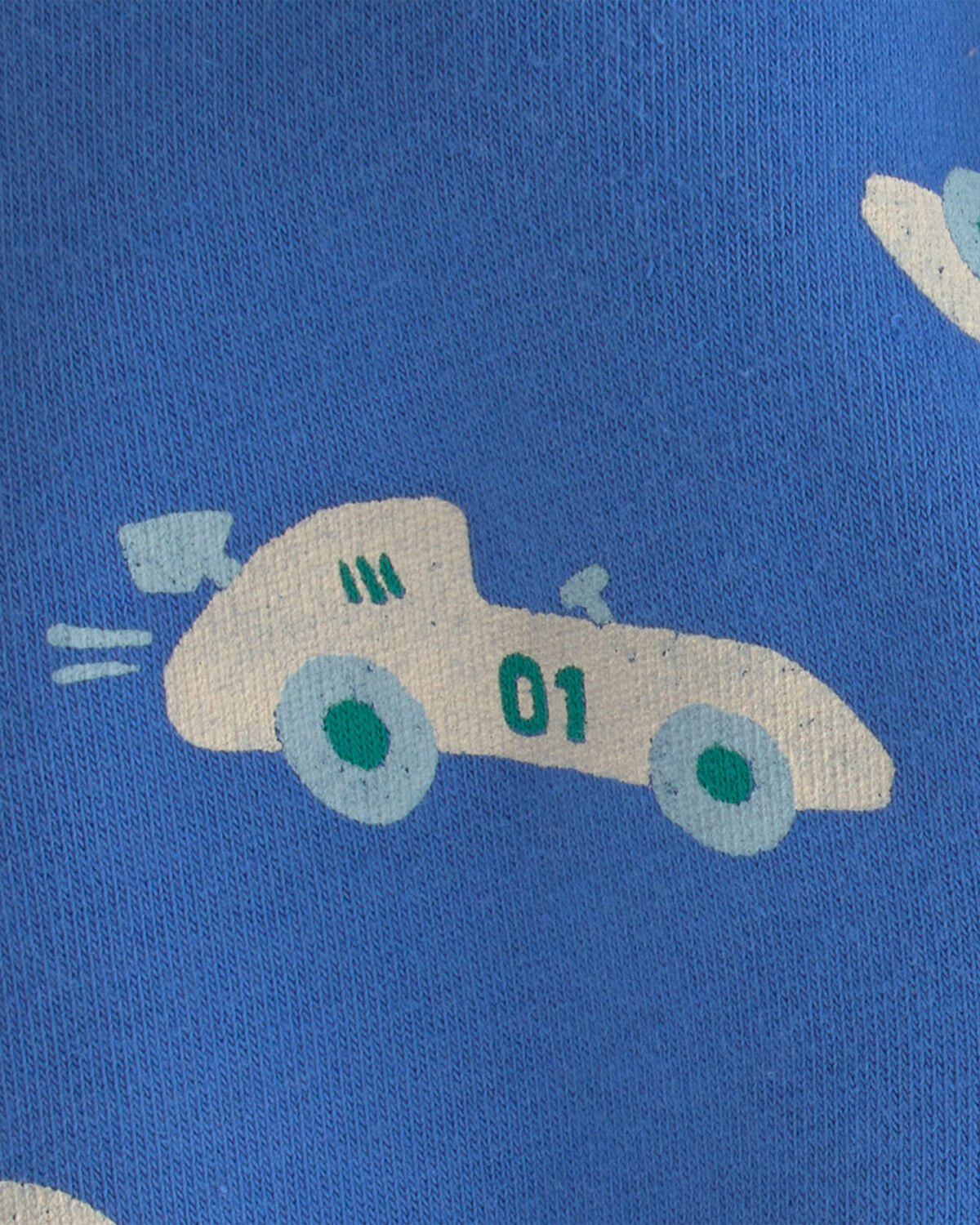 Baby Boy Racecar Fleece Pants - Blue 3 Baby Boy Racecar Fleece Pants - Blue
