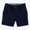 Toddler Stretch Chino Uniform Shorts - Navy