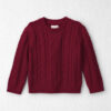 Toddler Organic Cotton Cable Knit Sweater