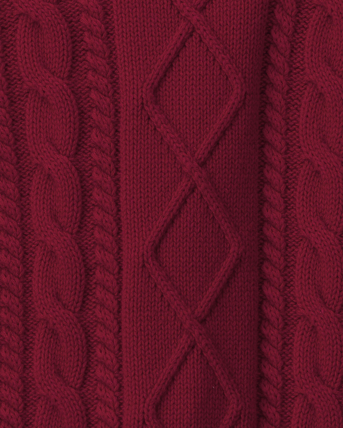 Toddler Organic Cotton Cable Knit Sweater
