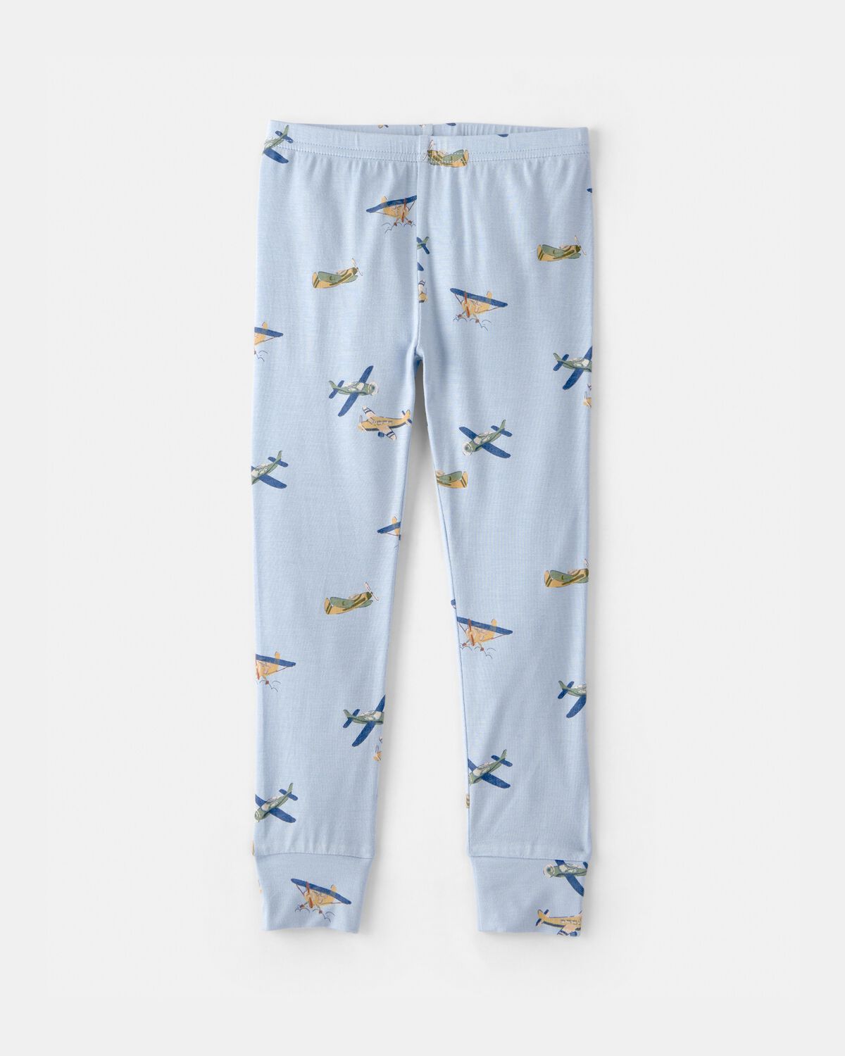 Toddler Boy Plane PurelySoft 2-Piece Pajama Set - Blue 3 Toddler Boy Plane PurelySoft 2-Piece Pajama Set - Blue