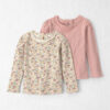 Toddler Girl 2-Pack Organic Cotton Slim Fit Tops